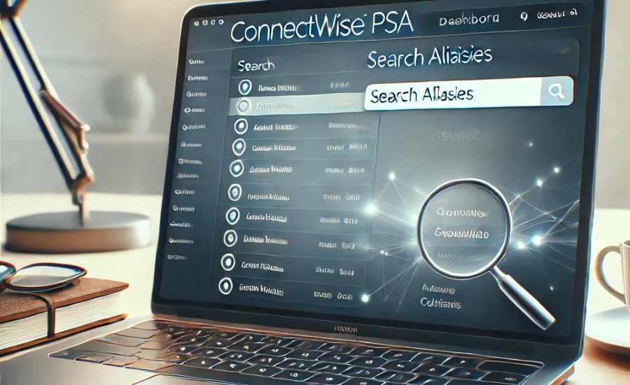 connectwise psa company search alias